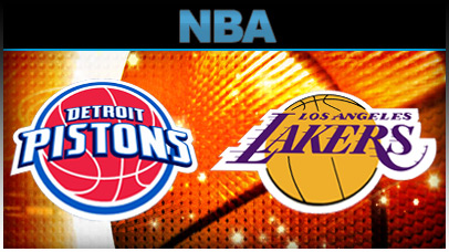 Detroit Pistons vs. Los Angeles Lakers